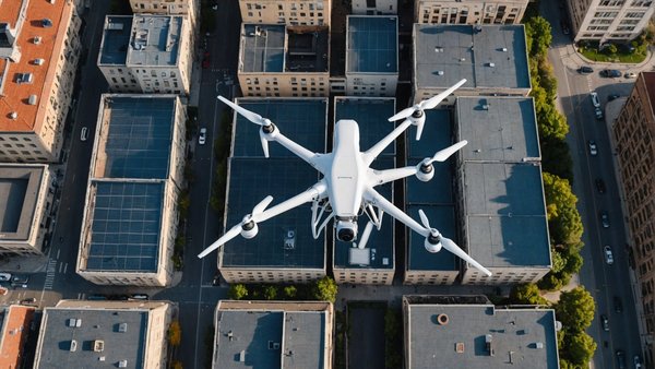 Démoussage et nettoyage des façades par drone : pourquoi choisir ?