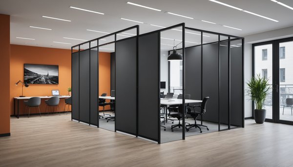 Cloisons mobiles à Toulouse : flexibilité et design pour vos bureaux