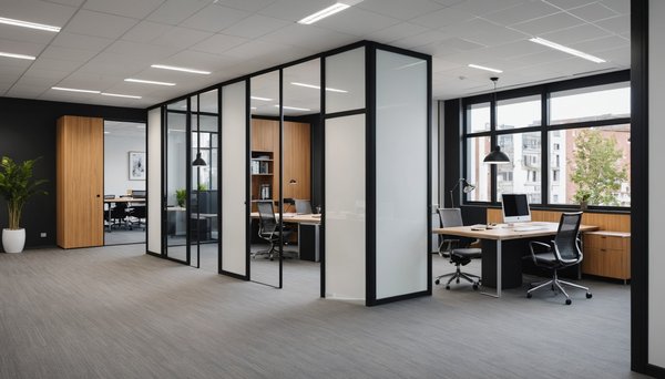 Transformez vos bureaux à toulouse avec des cloisons mobiles design